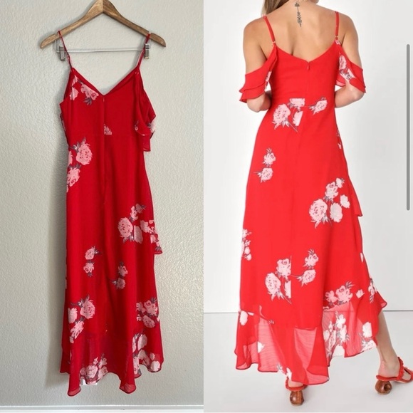 Lulu’s Love in Bloom Floral High Low Dress - Picture 2 of 5